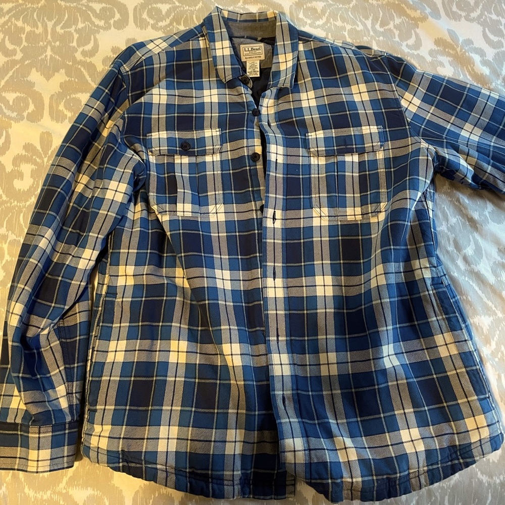 Ll bean shacket.